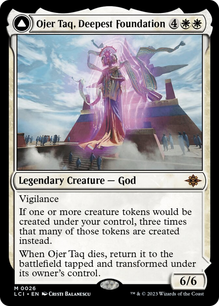 Ojer Taq, Deepest Foundation // Temple of Civilization [The Lost Caverns of Ixalan] | Tabernacle Games