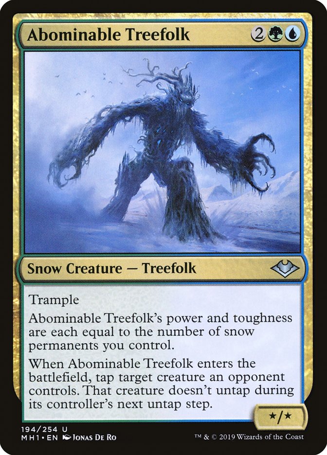 Abominable Treefolk [Modern Horizons] | Tabernacle Games