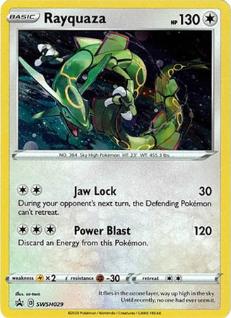 Rayquaza (SWSH029) [Sword & Shield: Black Star Promos] | Tabernacle Games