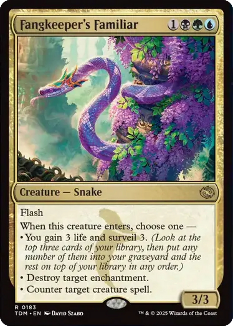 Fangkeeper's Familiar [Tarkir: Dragonstorm] | Tabernacle Games