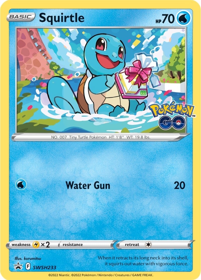 Squirtle (SWSH233) [Sword & Shield: Black Star Promos] | Tabernacle Games