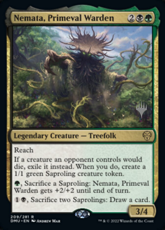 Nemata, Primeval Warden (Promo Pack) [Dominaria United Promos] | Tabernacle Games