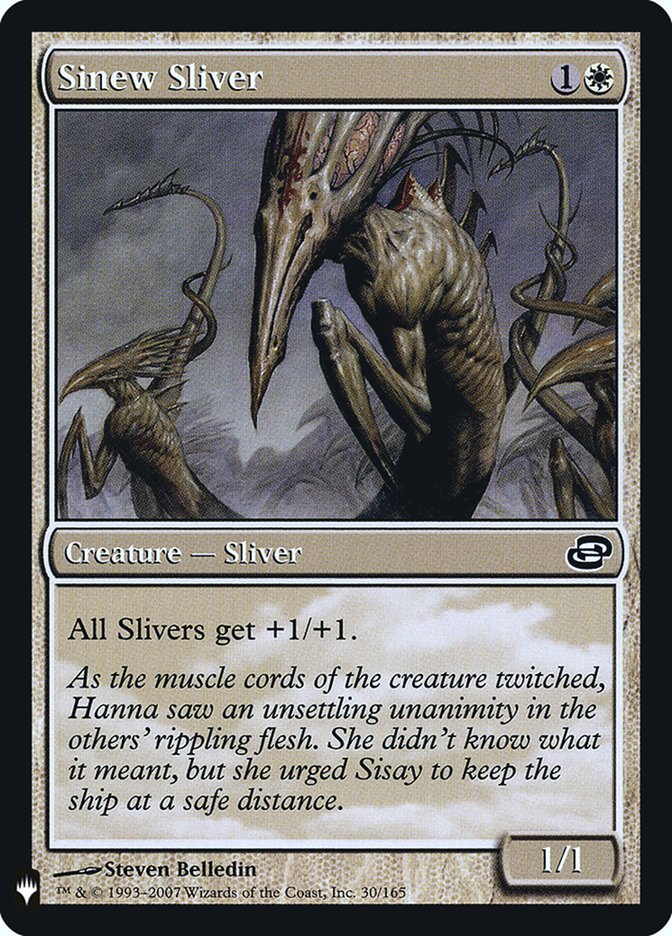 Sinew Sliver [Mystery Booster] | Tabernacle Games