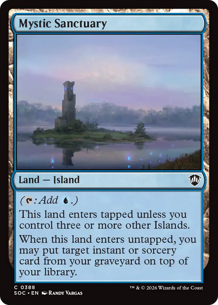 Mystic Sanctuary [Secrets of Strixhaven Commander] | Tabernacle Games