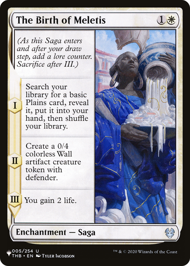 The Birth of Meletis [The List] | Tabernacle Games