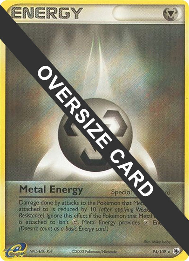 Metal Energy (94/109) (Jumbo Card) [EX: Ruby & Sapphire] | Tabernacle Games