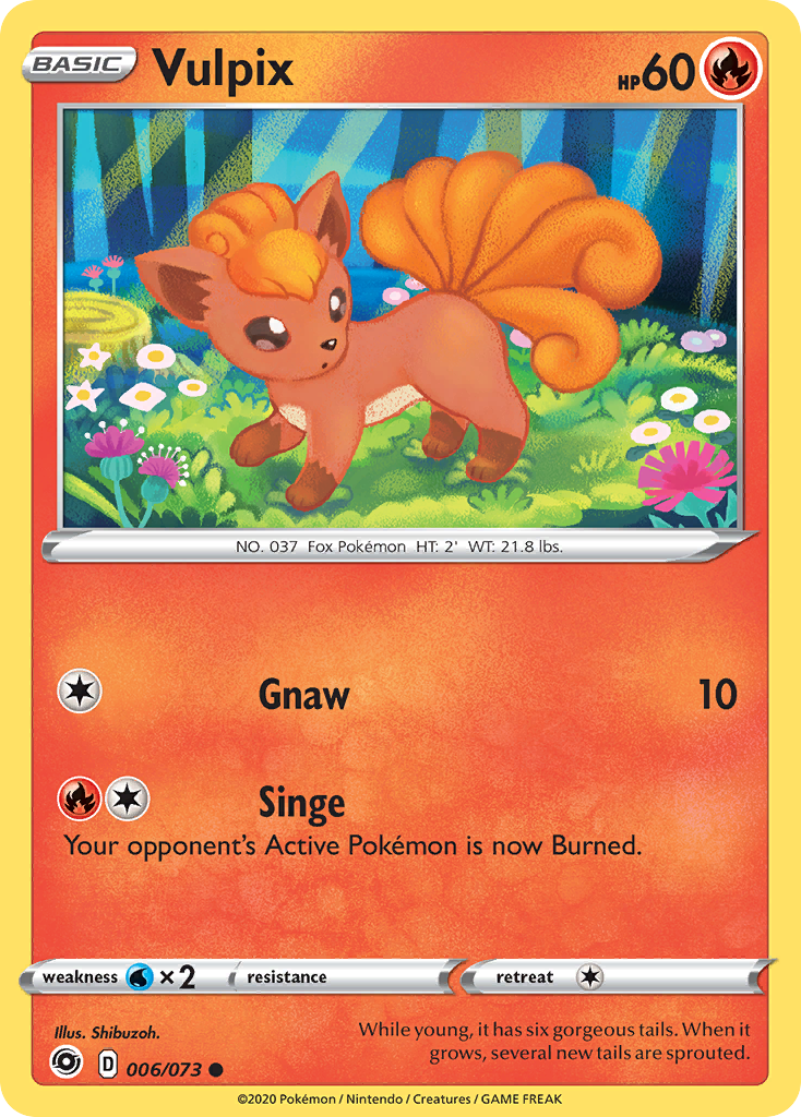 Vulpix (006/073) [Sword & Shield: Champion's Path] | Tabernacle Games