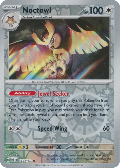 Noctowl (115/142) [Scarlet & Violet: Stellar Crown] | Tabernacle Games