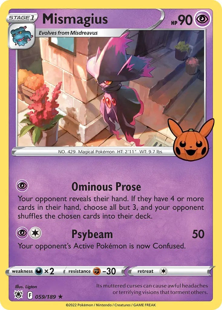 Mismagius (059/189) [Trick or Trade] | Tabernacle Games