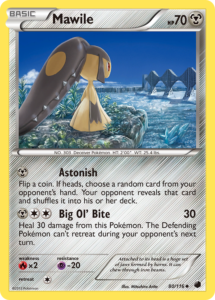 Mawile (80/116) [Black & White: Plasma Freeze] | Tabernacle Games