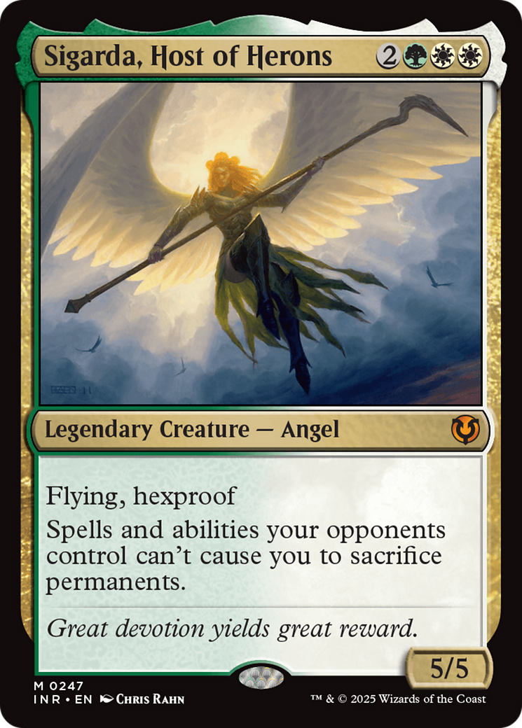 Sigarda, Host of Herons (Retro Frame) [Innistrad Remastered] | Tabernacle Games