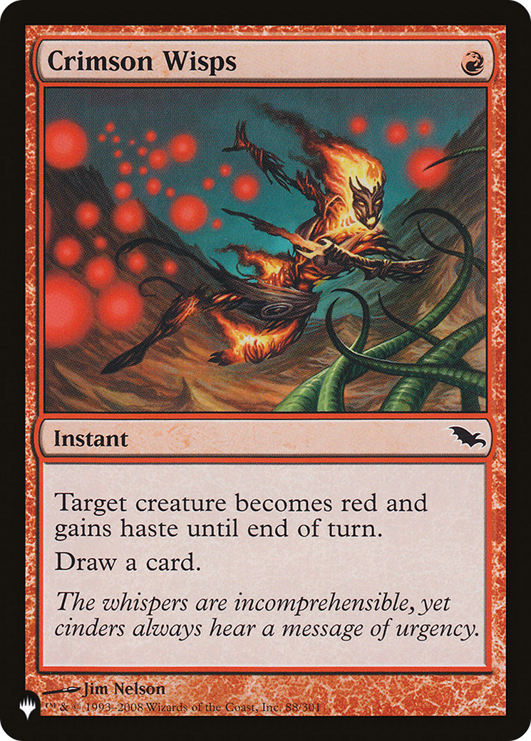 Crimson Wisps [The List] | Tabernacle Games