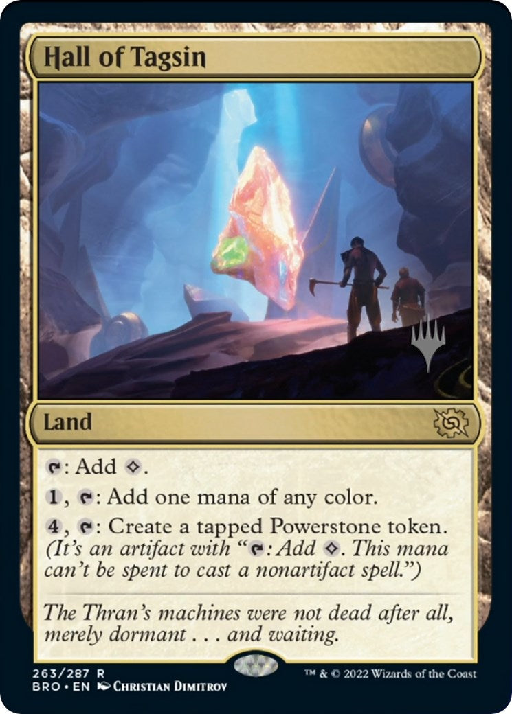 Hall of Tagsin (Promo Pack) [The Brothers' War Promos] | Tabernacle Games