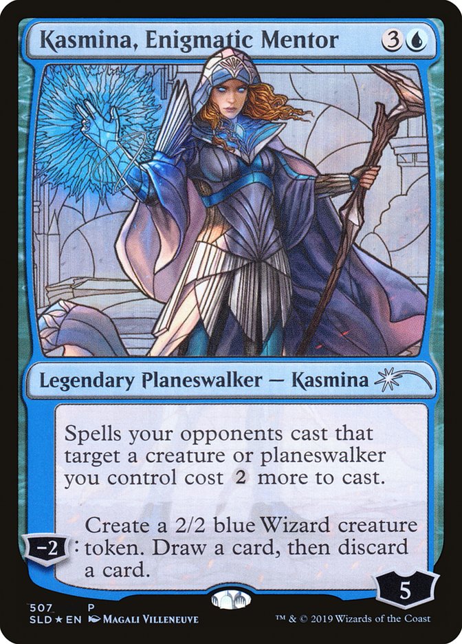 Kasmina, Enigmatic Mentor (Stained Glass) [Secret Lair Drop Promos] | Tabernacle Games