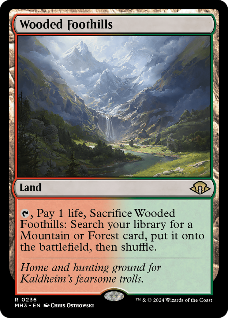 Wooded Foothills [Modern Horizons 3] | Tabernacle Games