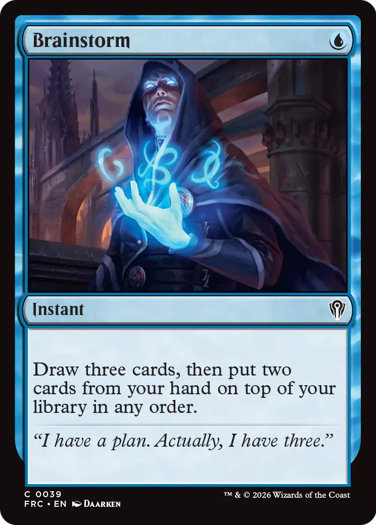 Brainstorm [Reality Fracture Commander] | Tabernacle Games