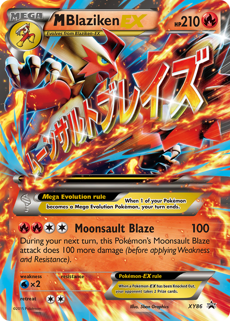 M Blaziken EX (XY86) [XY: Black Star Promos] | Tabernacle Games