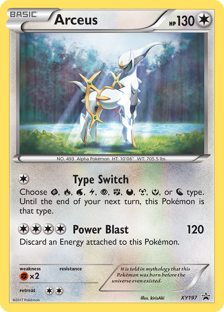 Arceus (XY197) [XY: Black Star Promos] | Tabernacle Games