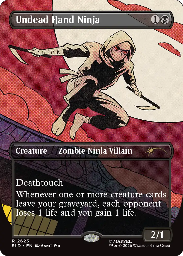 Undead Hand Ninja [Secret Lair Drop Series] | Maze of Fitzroy
