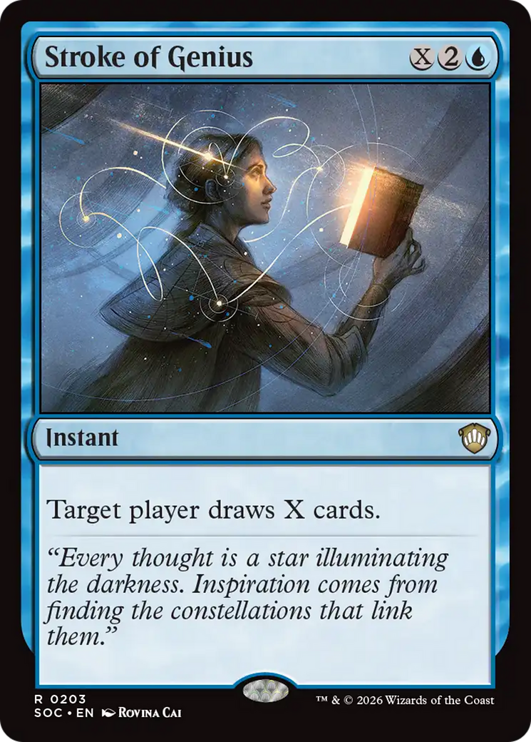 Stroke of Genius [Secrets of Strixhaven Commander] | Tabernacle Games