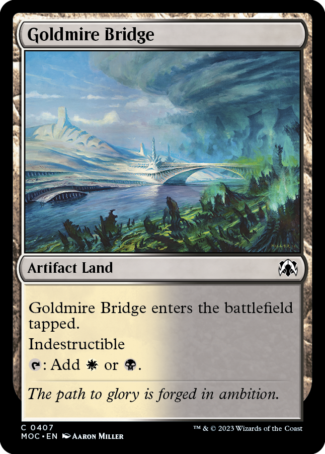 Goldmire Bridge [March of the Machine Commander] | Tabernacle Games