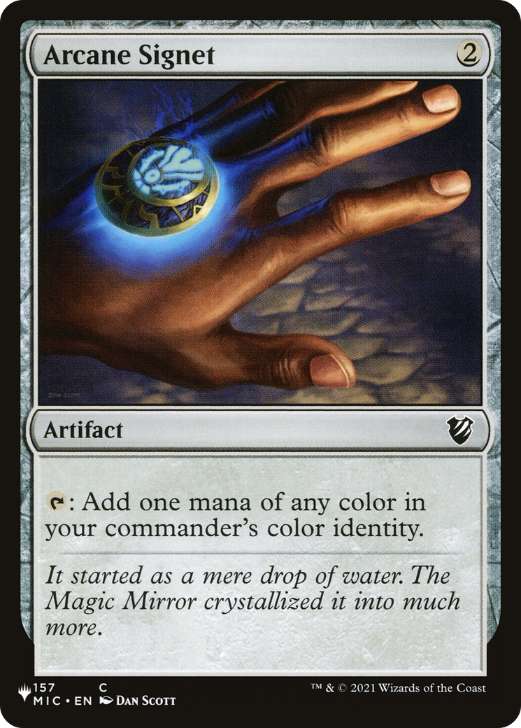 Arcane Signet (MIC) [The List] | Tabernacle Games