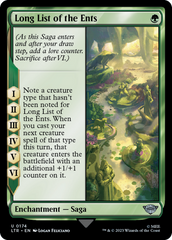 Long List of the Ents [The Lord of the Rings: Tales of Middle-Earth] | Tabernacle Games