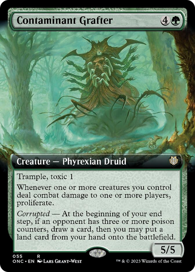 Contaminant Grafter (Extended Art) [Phyrexia: All Will Be One Commander] | Tabernacle Games