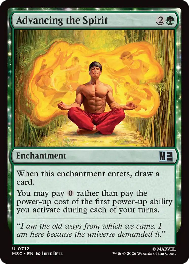 Advancing the Spirit [Marvel Super Heroes Commander] | Tabernacle Games