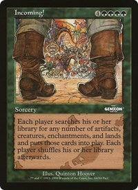 Incoming! (Oversized) [Oversize Cards] | Tabernacle Games