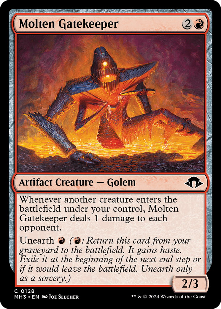 Molten Gatekeeper [Modern Horizons 3] | Tabernacle Games