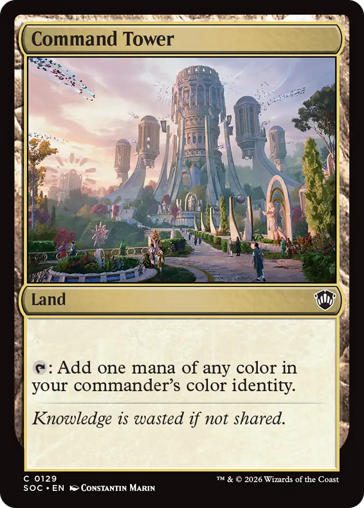 Command Tower [Secrets of Strixhaven Commander] | Tabernacle Games