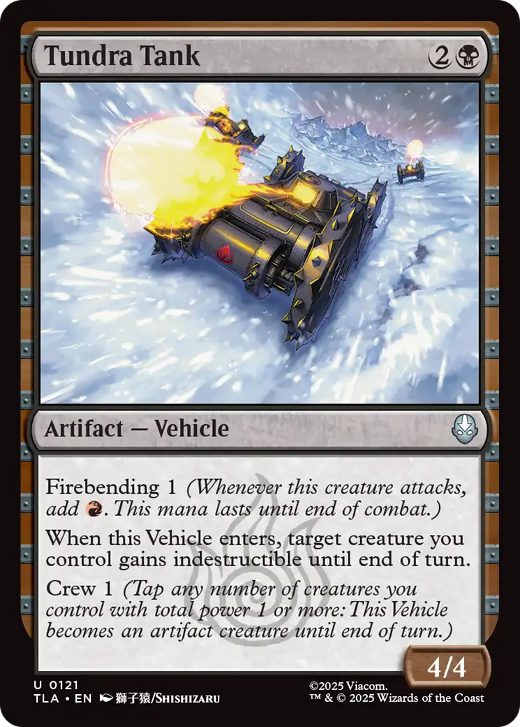 Tundra Tank [Avatar: The Last Airbender] | Tabernacle Games