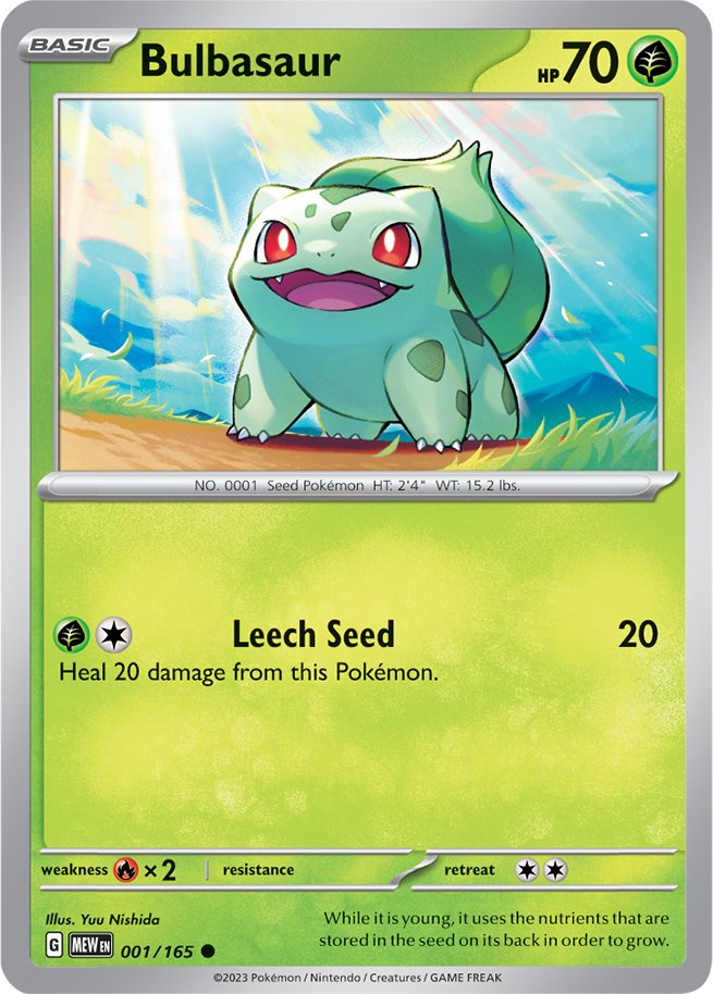 Bulbasaur (001/165) [Scarlet & Violet: 151] | Tabernacle Games