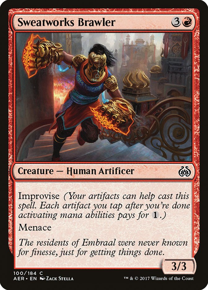 Sweatworks Brawler [Aether Revolt] | Tabernacle Games