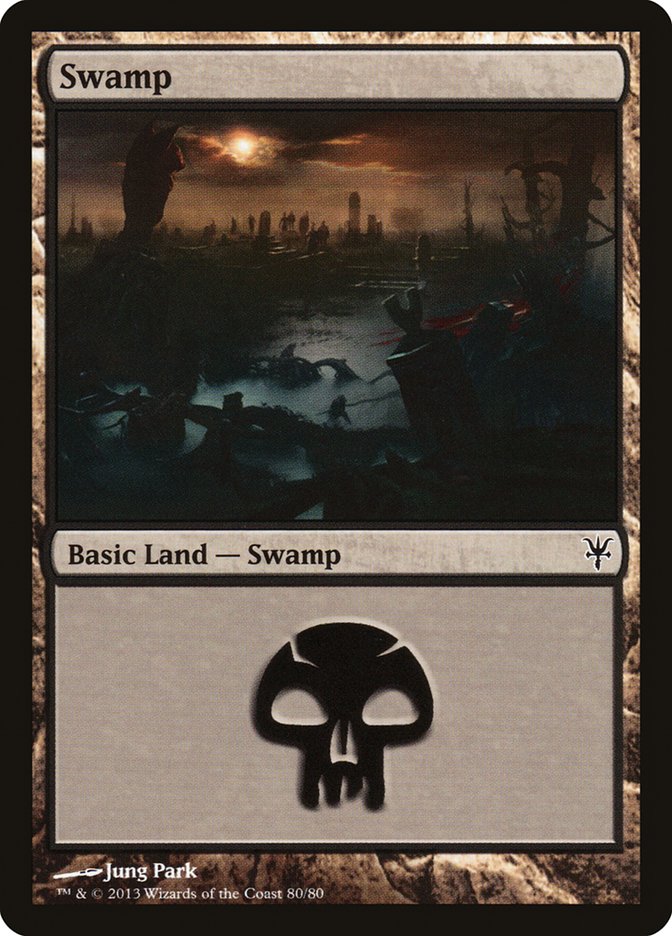 Swamp (80) [Duel Decks: Sorin vs. Tibalt] | Tabernacle Games