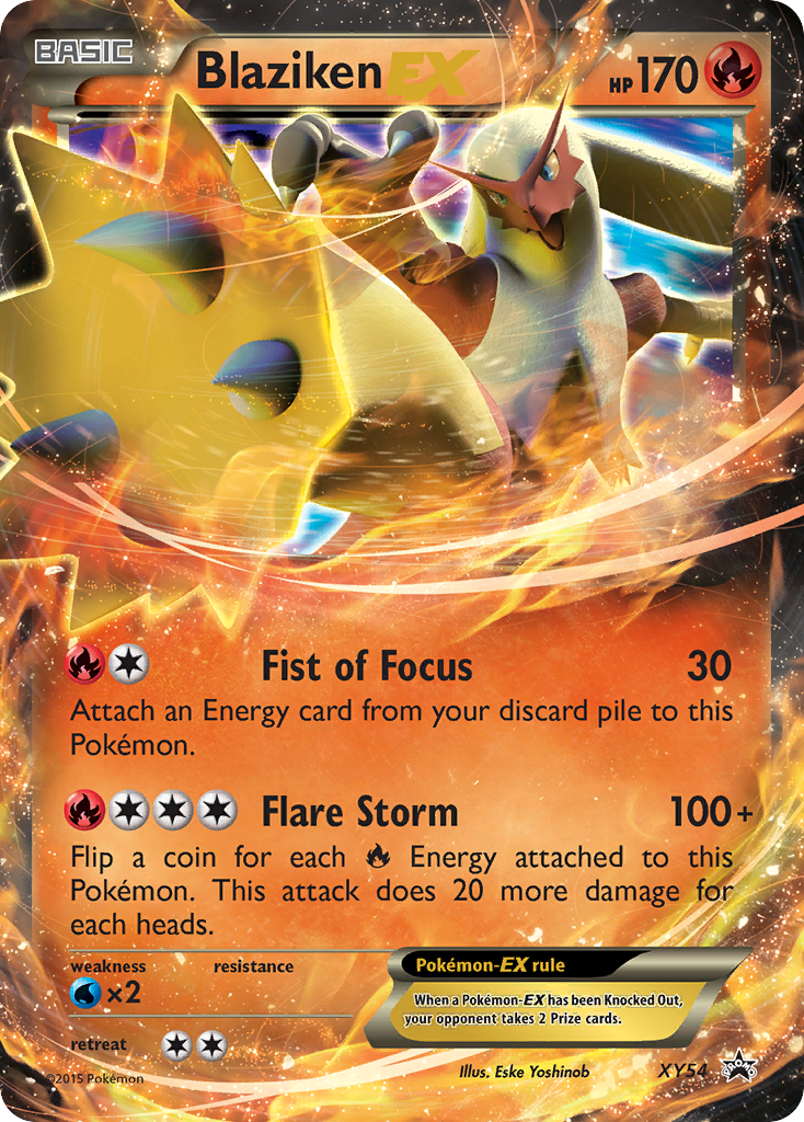 Blaziken EX (XY54) [XY: Black Star Promos] | Tabernacle Games