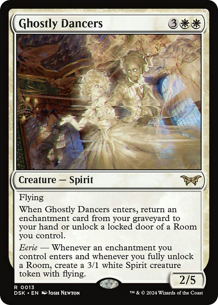 Ghostly Dancers [Duskmourn: House of Horror] | Tabernacle Games