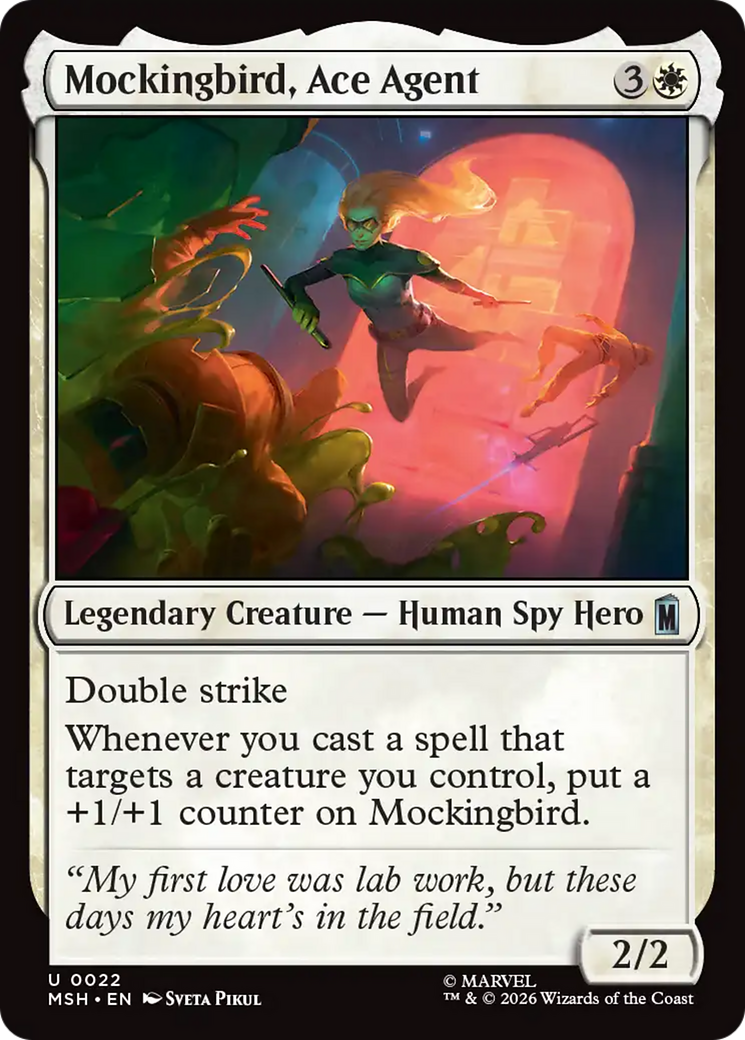 Mockingbird, Ace Agent [Marvel Super Heroes] | Tabernacle Games