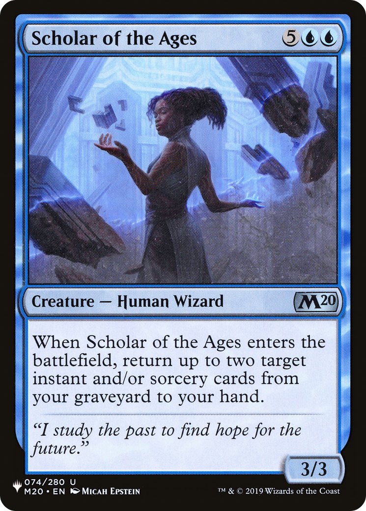 Scholar of the Ages [The List] | Tabernacle Games