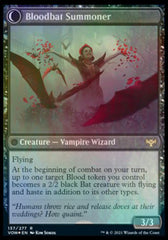 Voldaren Bloodcaster // Bloodbat Summoner [Innistrad: Crimson Vow Prerelease Promos] | Tabernacle Games