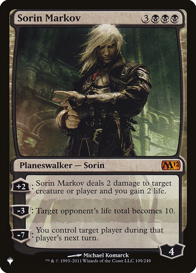 Sorin Markov [The List] | Tabernacle Games