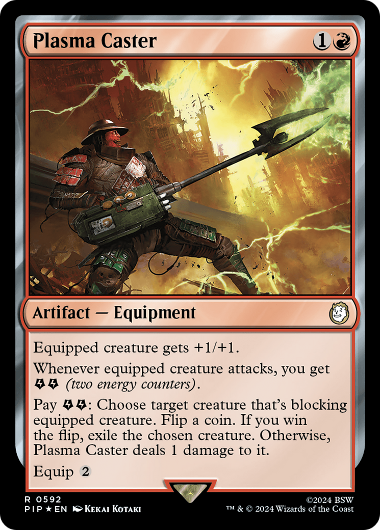 Plasma Caster (Surge Foil) [Fallout] | Tabernacle Games