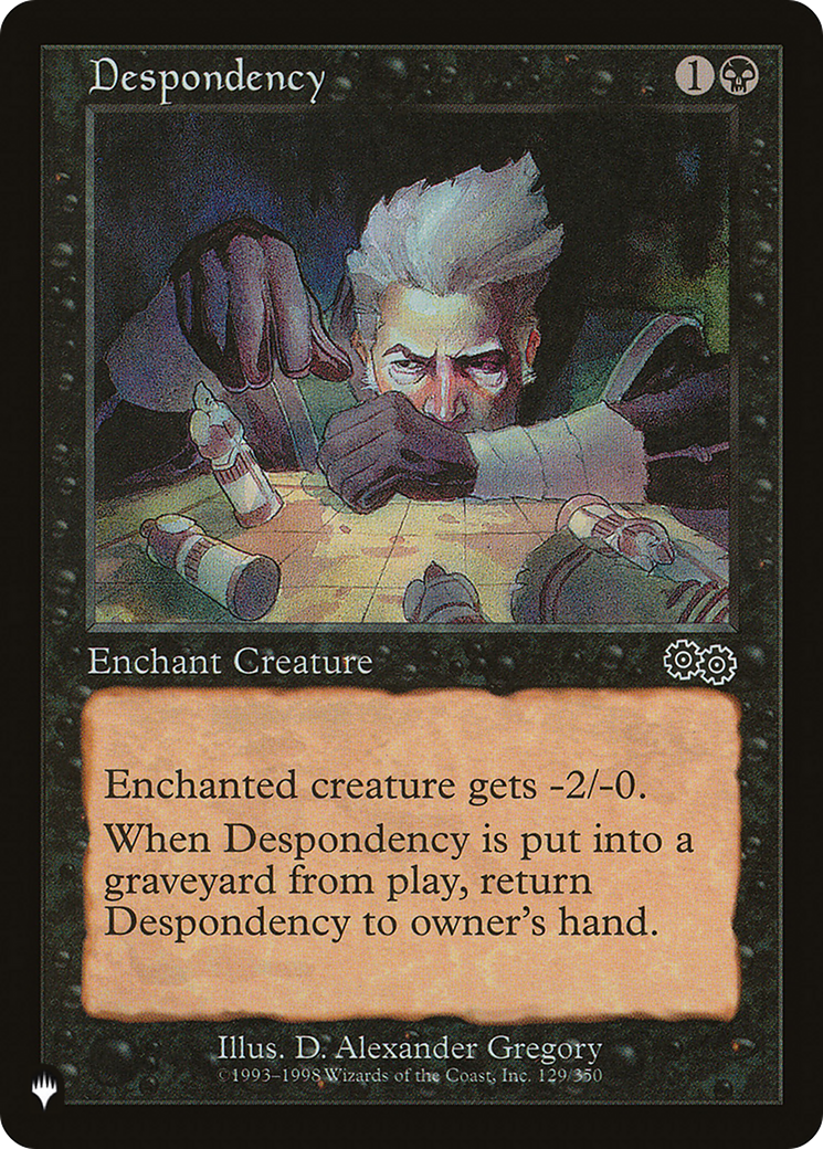 Despondency [The List] | Tabernacle Games