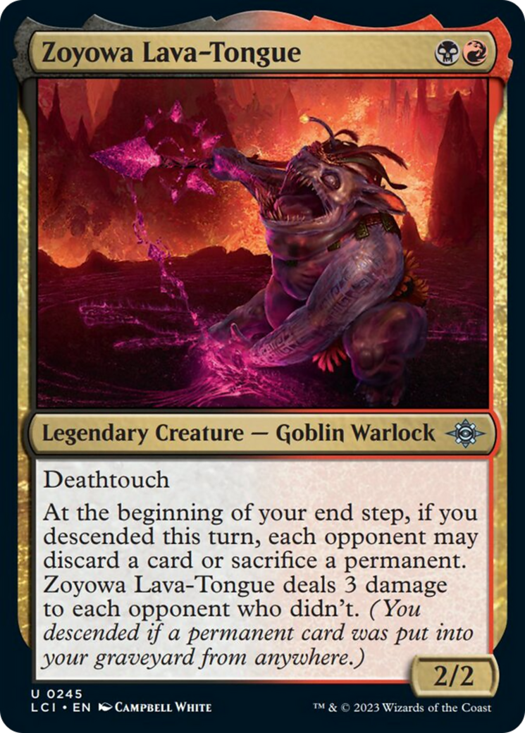 Zoyowa Lava-Tongue [The Lost Caverns of Ixalan] | Tabernacle Games