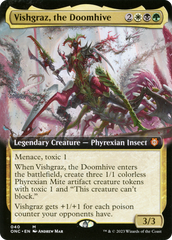 Vishgraz, the Doomhive (Extended Art) [Phyrexia: All Will Be One Commander] | Tabernacle Games