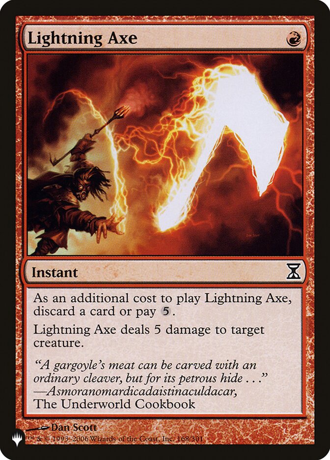 Lightning Axe [The List] | Tabernacle Games