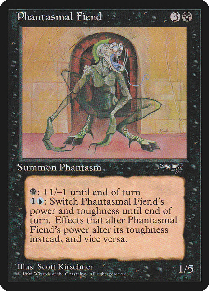 Phantasmal Fiend (Standing) [Alliances] | Tabernacle Games