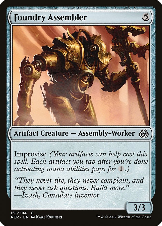 Foundry Assembler [Aether Revolt] | Tabernacle Games
