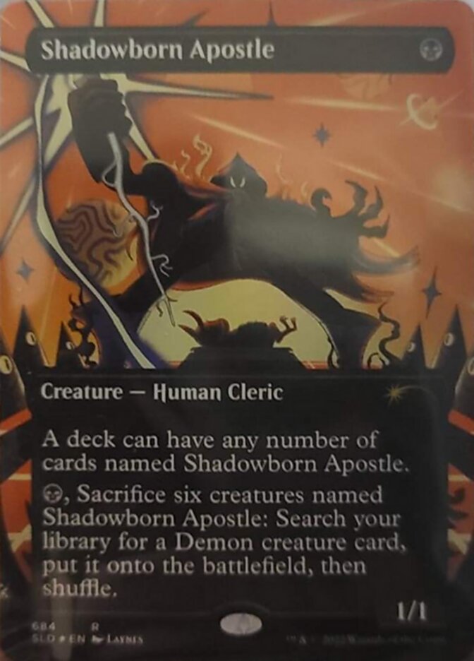 Shadowborn Apostle (Borderless) (684) [Secret Lair Drop Promos] | Tabernacle Games